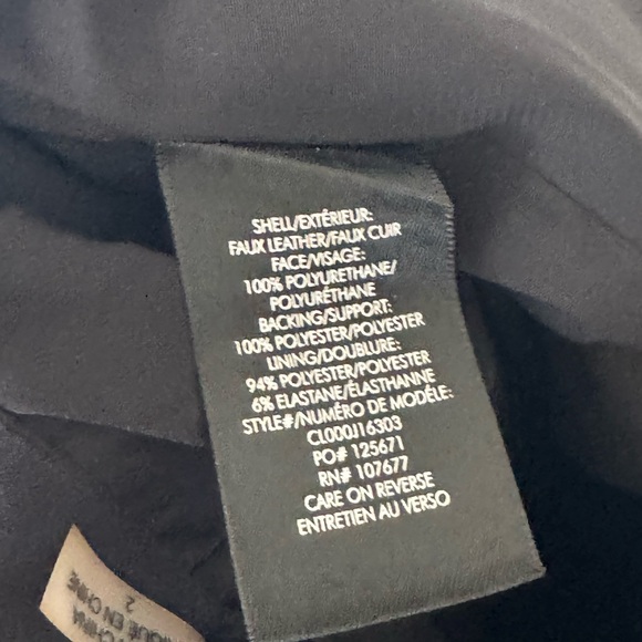 WORN ONCE Alice + Olivia Carter Vegan Leather Pleated Miniskirt - Picture 7 of 11